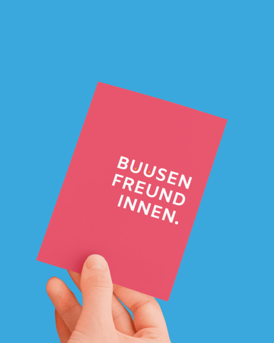 Postkarte "Buusenfreundinnen"