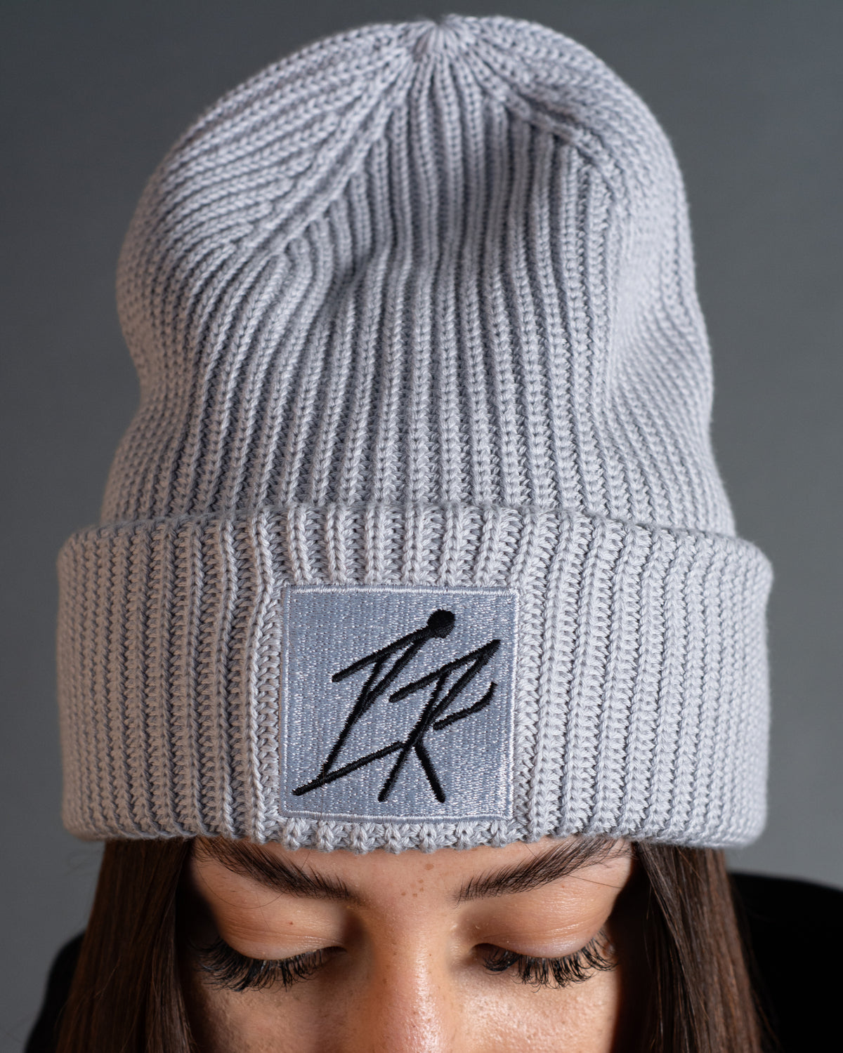 Beanie "Hille" Heavy Rip grey