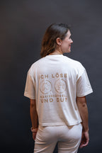 Cropped T-Shirt "Kaffeerätsel"