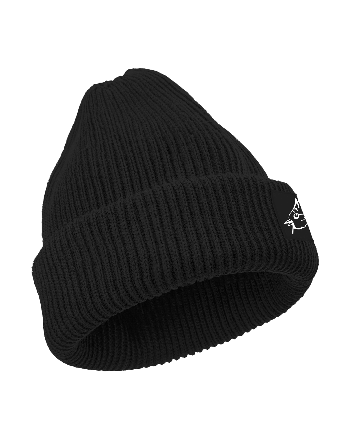 Beanie "Haubenmeise" schwarz