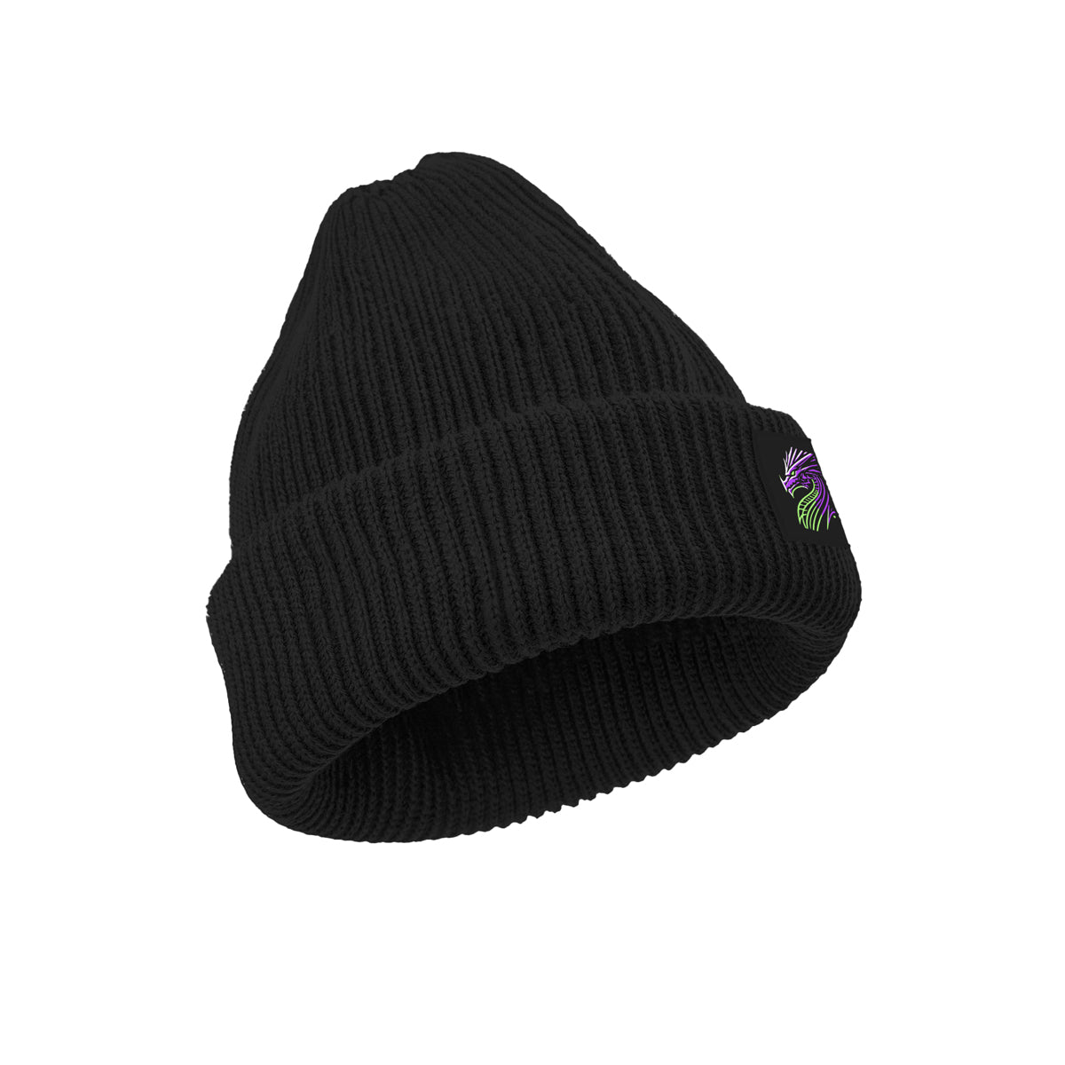 Beanie "Dragon" Heavy Rip black