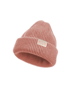Beanie "NOT Sorry!" mit Label soft-rib