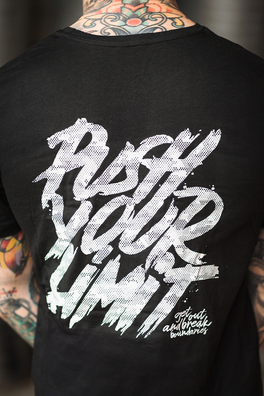 T-SHIRT LONG TEE "PUSH YOUR LiMiT"